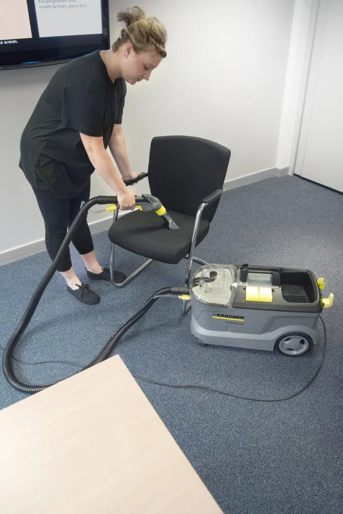 Kärcher 4039784917088 Carpet Cleaning Machine Walk-Behind Wet Black  Yellow