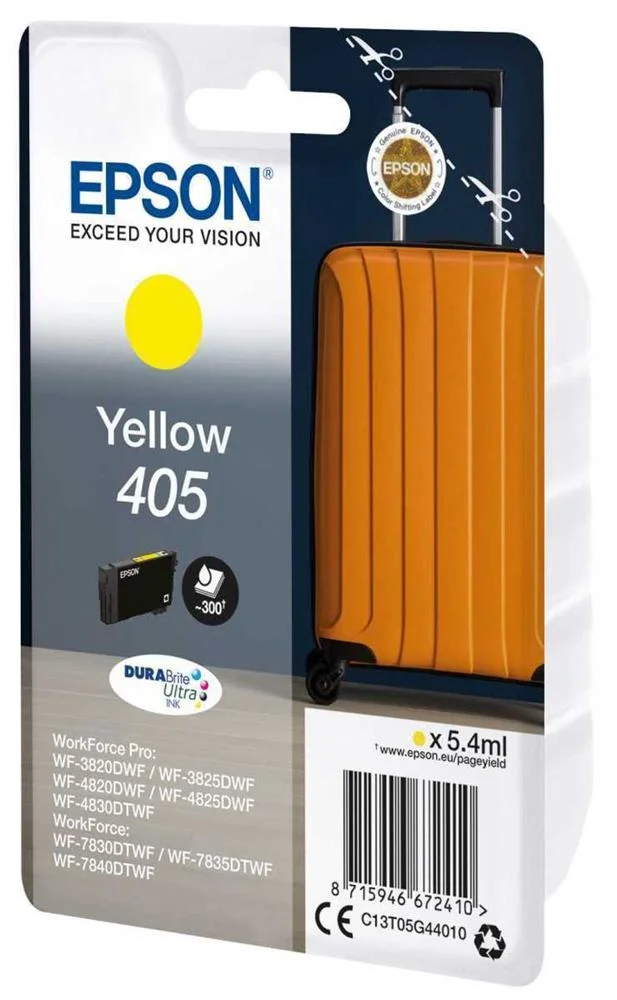 Tinteiro Tinta Original Epson 405 Amarelo