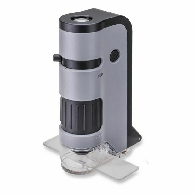 Carson MicroFlip 100x - microscópio de bolso LED 2