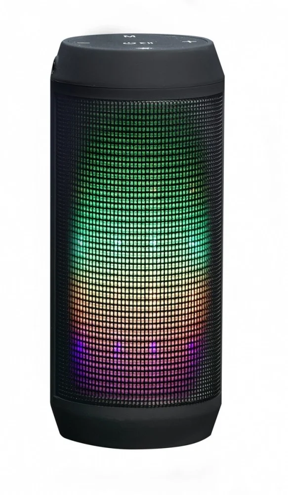 Coluna Bluetooth Portátil 5w Usb/Sd/Fm/Aux/Bat Led