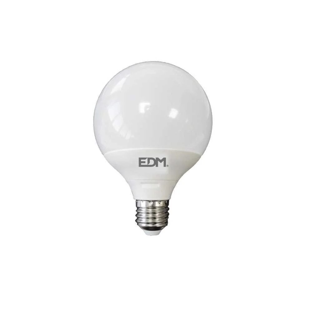 Lâmpada Globo LED Ø125mm E27 15w 1521lm 6400k Luz Fria Ø12,5x14cm Edm