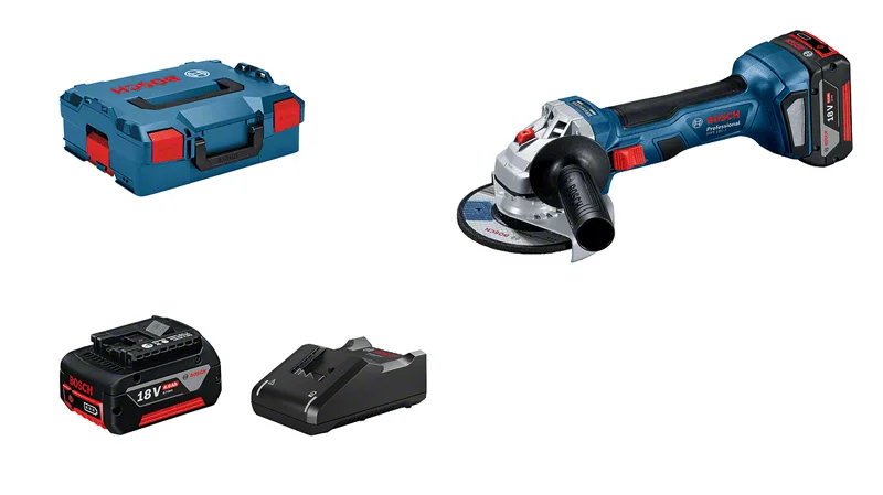 Bosch GWS 18V-7 125 mm kit rebarbadora sem fio