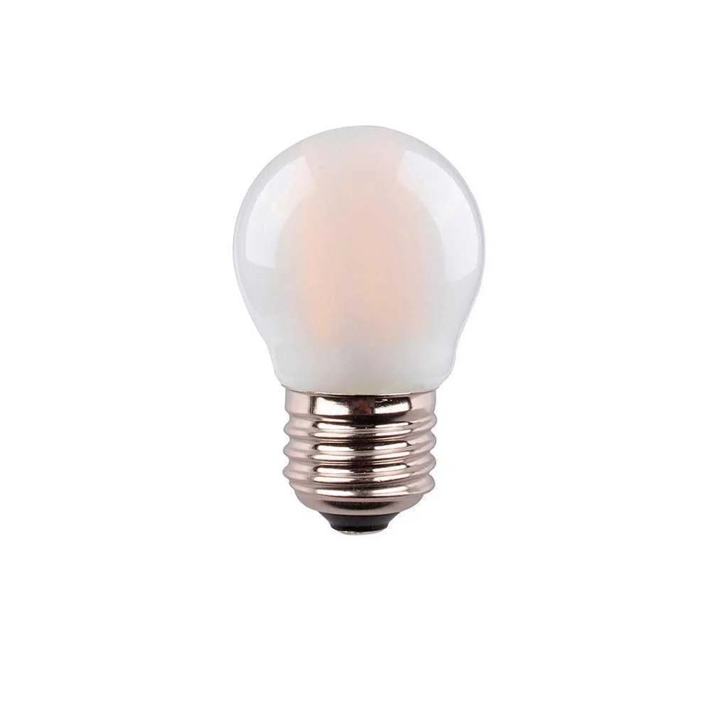 Lâmpada Filamento Led Vidro Matte E27 4,5w 3200k