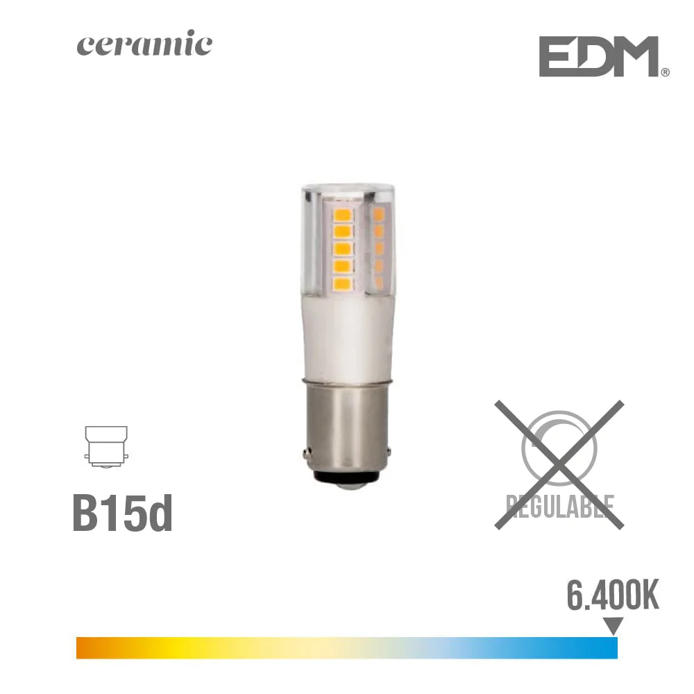 Lâmpada Bayoneta Led B15d 5.5w 650 Lm 6400k
