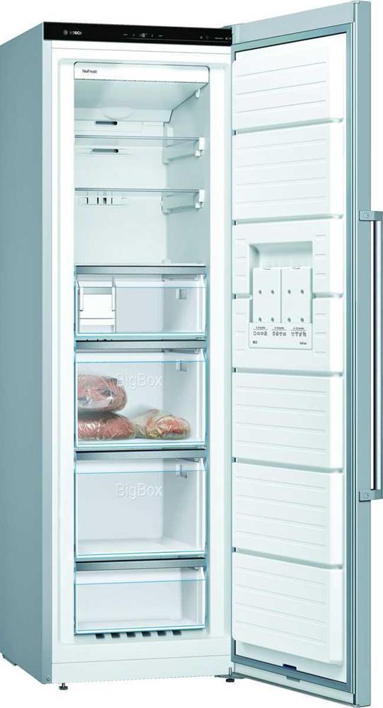 Arca Vertical Bosch 186cm 242l Inox