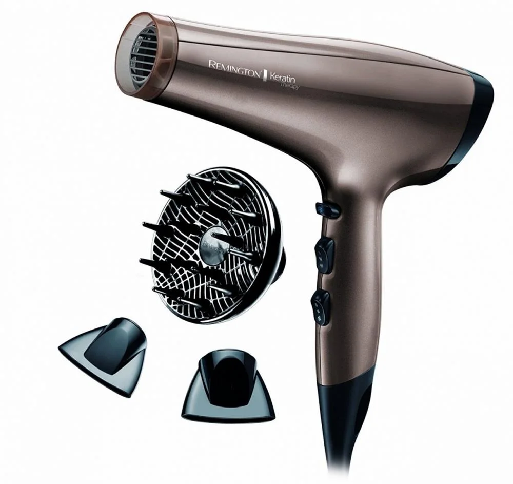 Secador de Cabelo Remington Ac8002 Keratin Protect 2200w Castanho