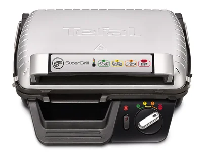 TEFAL GRILL GC450B32, PRETO, INOX, RETANGULAR, RO.