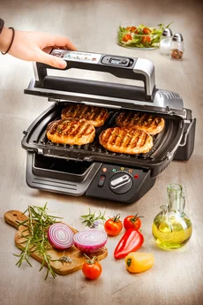 TEFAL GRILL GC450B32, PRETO, INOX, RETANGULAR, RO.