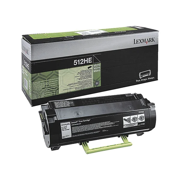 Toner Lexmark 51f2h0e Preto Corp 5k a 5% - Ms312, Ms415