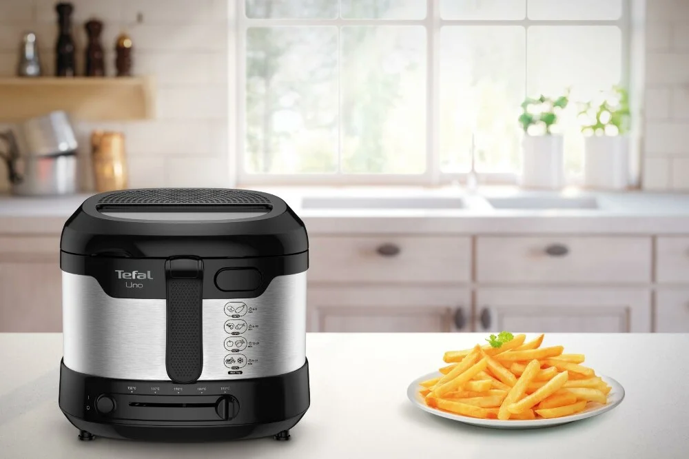 Fritadeira Sem Óleo Tefal Ff215d Preto 1600 W 