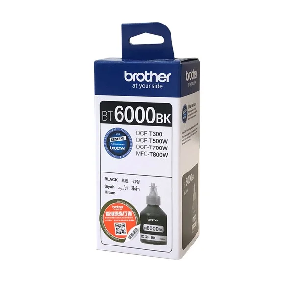 Brother Bt6000bk, Original, Tinta à Base de Pigme.