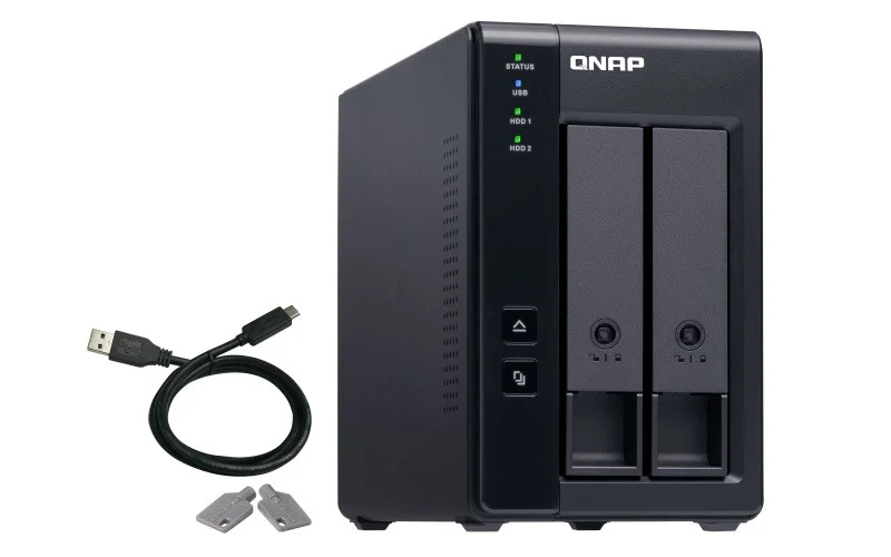 Qnap Tr-002 Unidad de Disco Multiple Negro