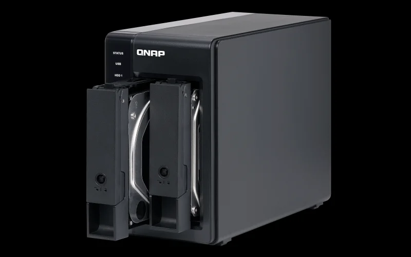 Qnap Tr-002 Unidad de Disco Multiple Negro