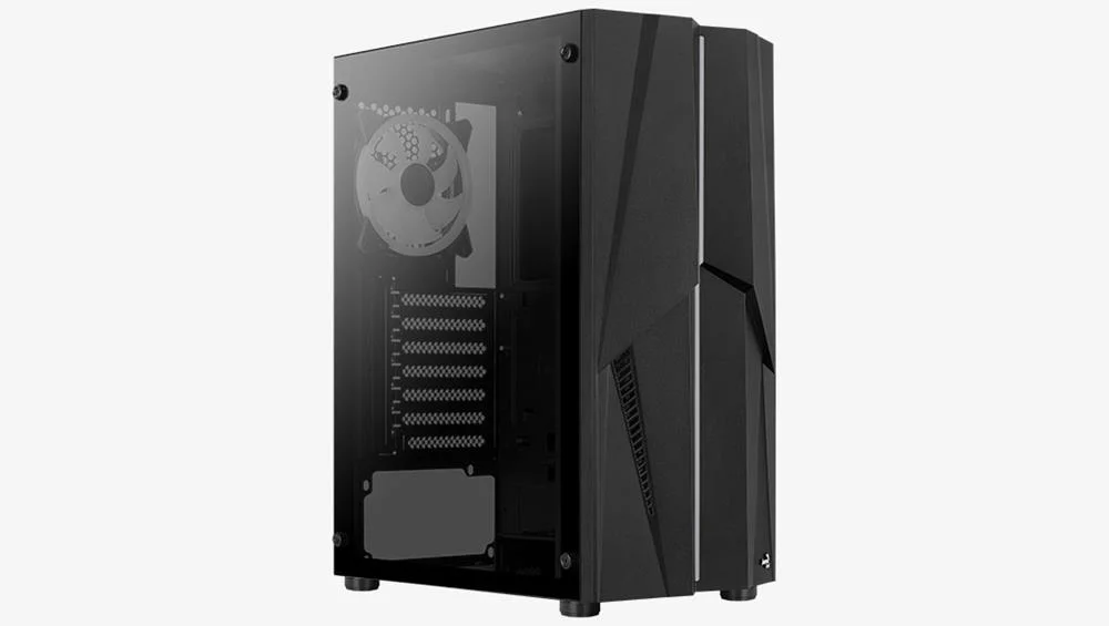 Aerocool Mecha-G-Bk-V2, Midi Tower, Pc, Acrilonit.