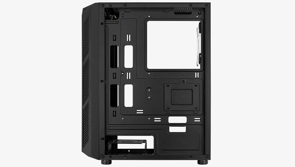 Aerocool Prime-G-Bk-V2, Midi Tower, Pc, Acrilonit.