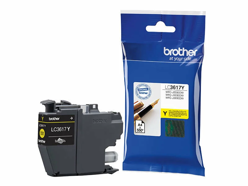 Tinteiro de Tinta Original Brother Lc-3617y Amarelo 