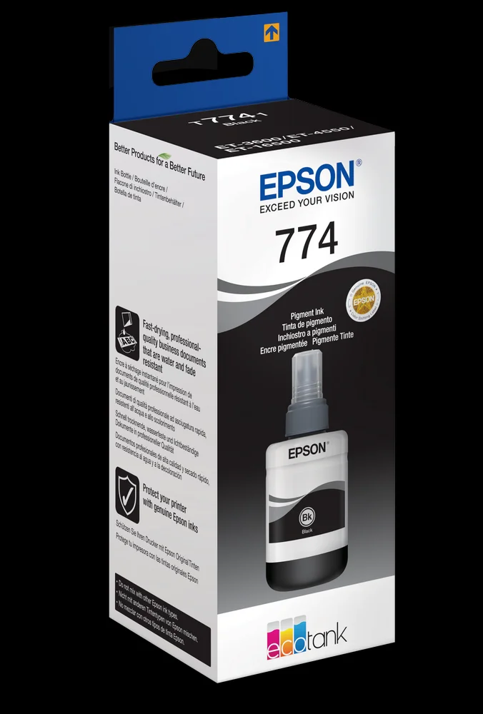 Epson T7741, Preto, Epson, Ecotank Et-4550 Ecotan.