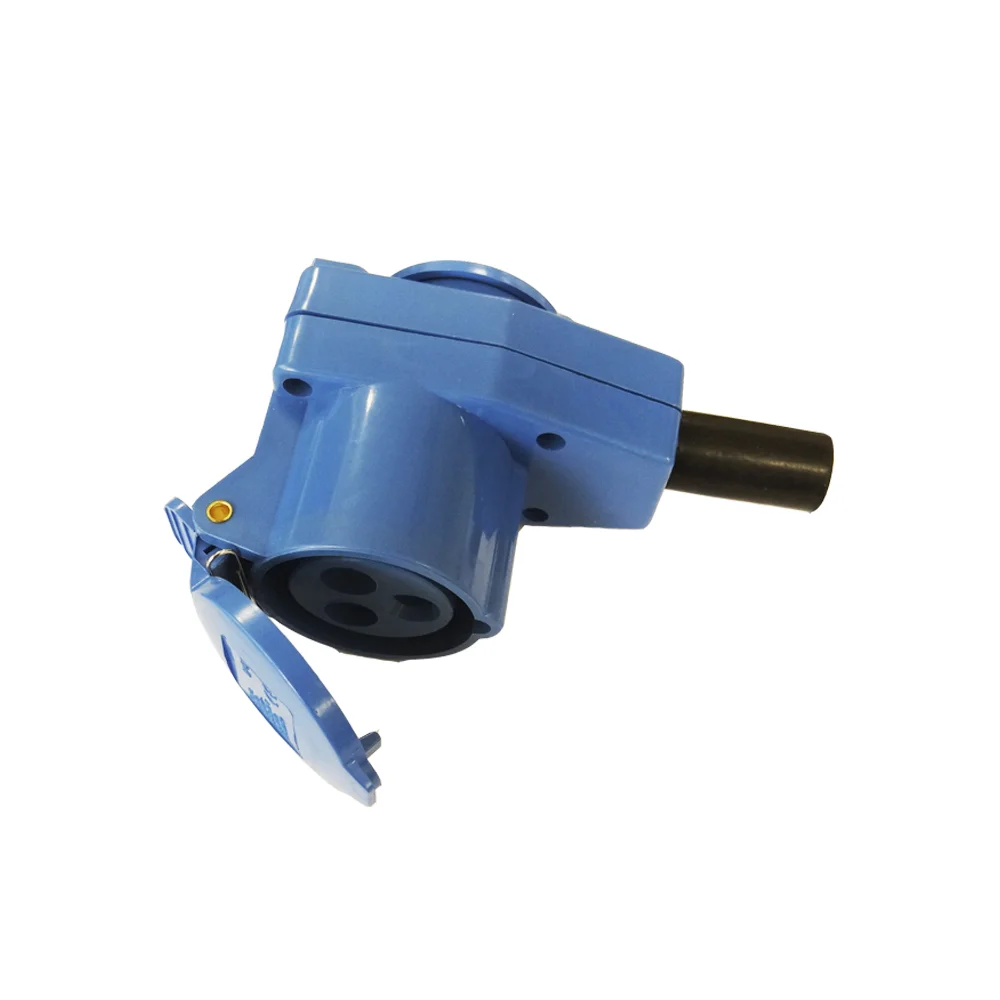 Adaptador Cetac Monofasico/schuko Para Cabo 2p + T