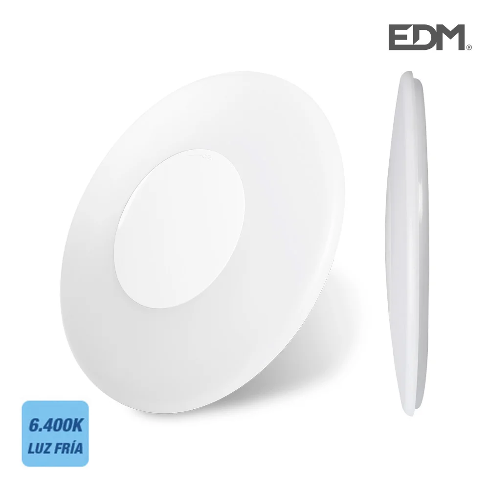 Plafon LED de Superficie 16w 28.15cm 6.400k