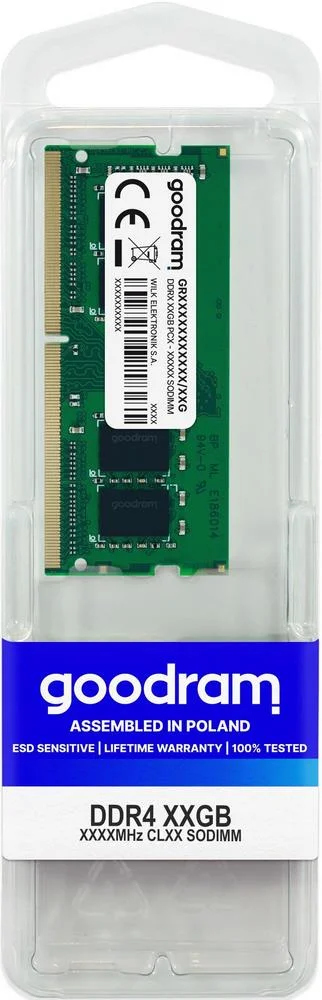 Memoria RAM So-Dimm 16gb 2666mhz Cl19 Ddr4 - Goodr