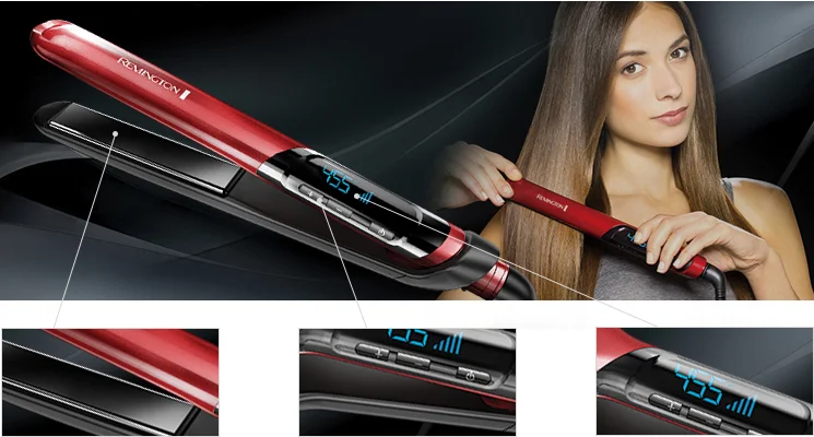 Alisador de Cabelo Remington Silk com Seda