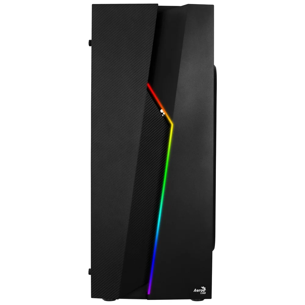 Aerocool Bolt Mid Tower, Atx, RGB 13 Modes, Acryl.