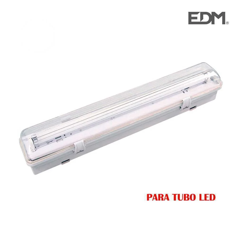 Armadura com Plastico para 1 Tubo LED de 22w (Eq .