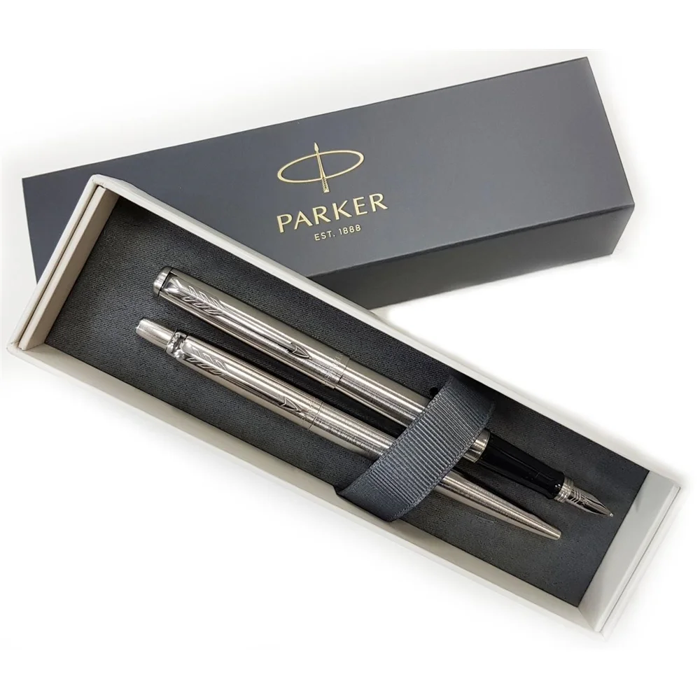 Parker Jotter Acero Inoxidable Cc Duoset Incl. Gr.