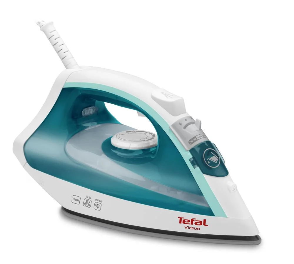 Tefal Virtuo Fv1710 Iron Steam Iron 1800 W Green  White