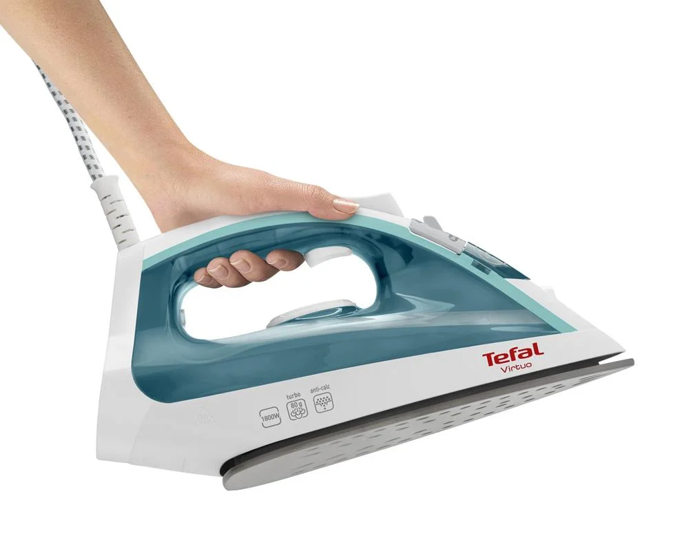 Tefal Virtuo Fv1710 Iron Steam Iron 1800 W Green  White