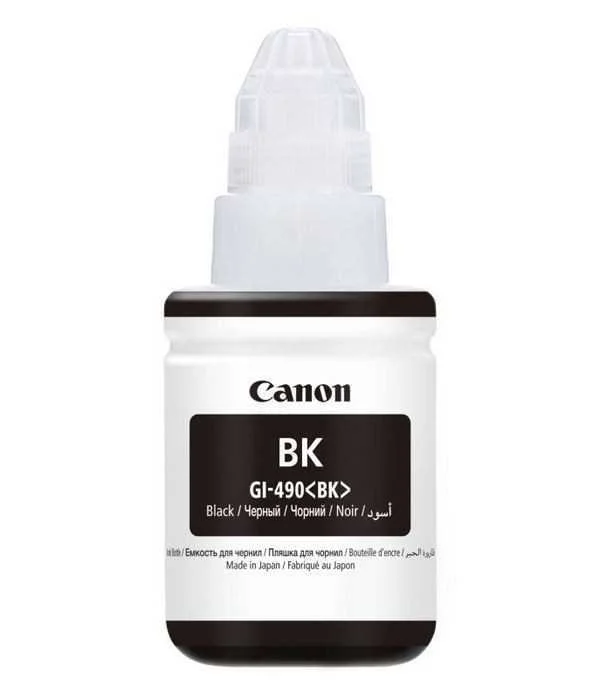 CANON GI-490BK, PRETO, CANON, 130 ML, 1 UNIDADE(S)