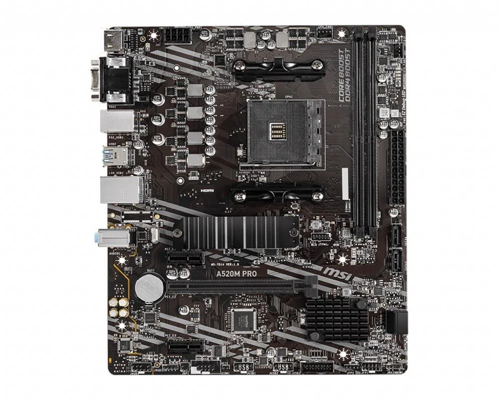 Plyta Gl&oacute;wna Msi A520m Pro Am4 2ddr4