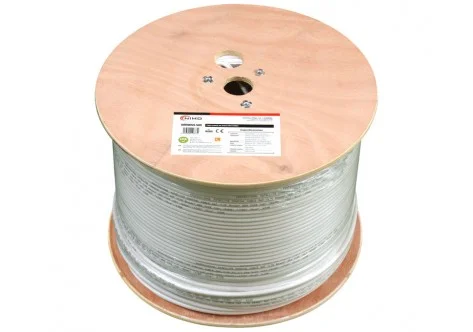 Cabo Coaxial de Antena Branco, 500m