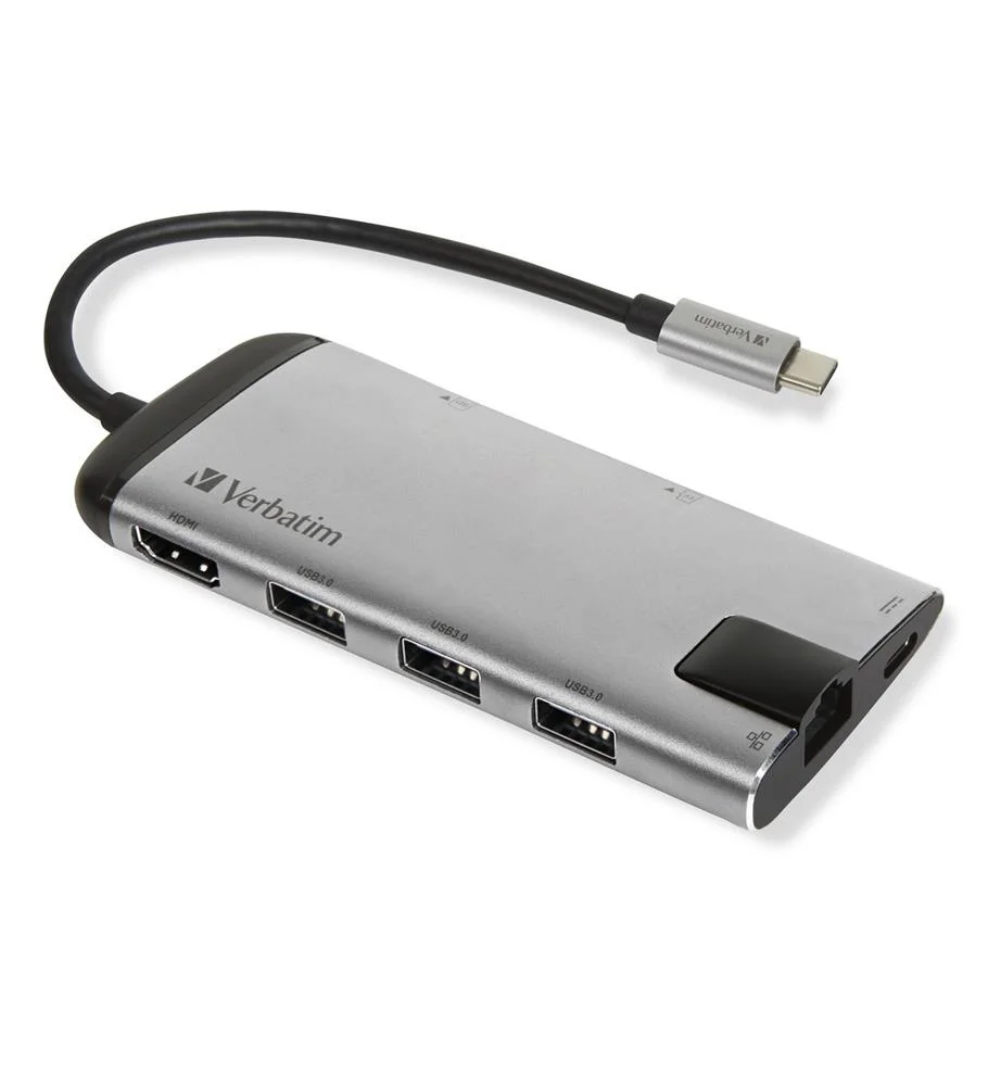 Adaptador Verbatim Usb-C Usb 3.1 Gen 1 Usb 3.0 Hd.