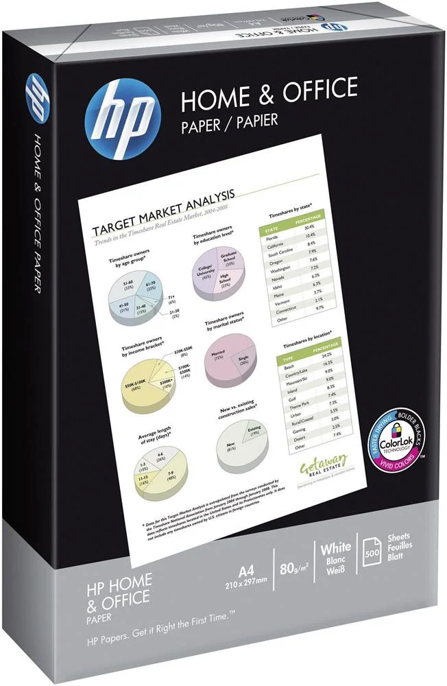 HP Home & Office papel A 4, 80 g, 500 folhas