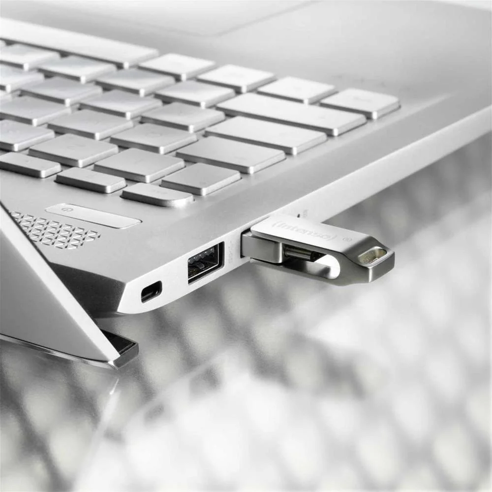Memoria Usb Intensa 3536480 32 Gb Silver 32 Gb.