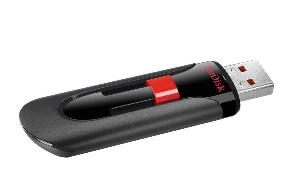 Sandisk Cruzer Glide Usb Flash Drive 64 Gb Usb Type-A 2.0 Black  Red