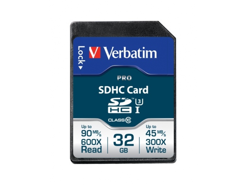 Verbatim Sdhc Cartão Pro 32gb Classe 10 Uhs-I