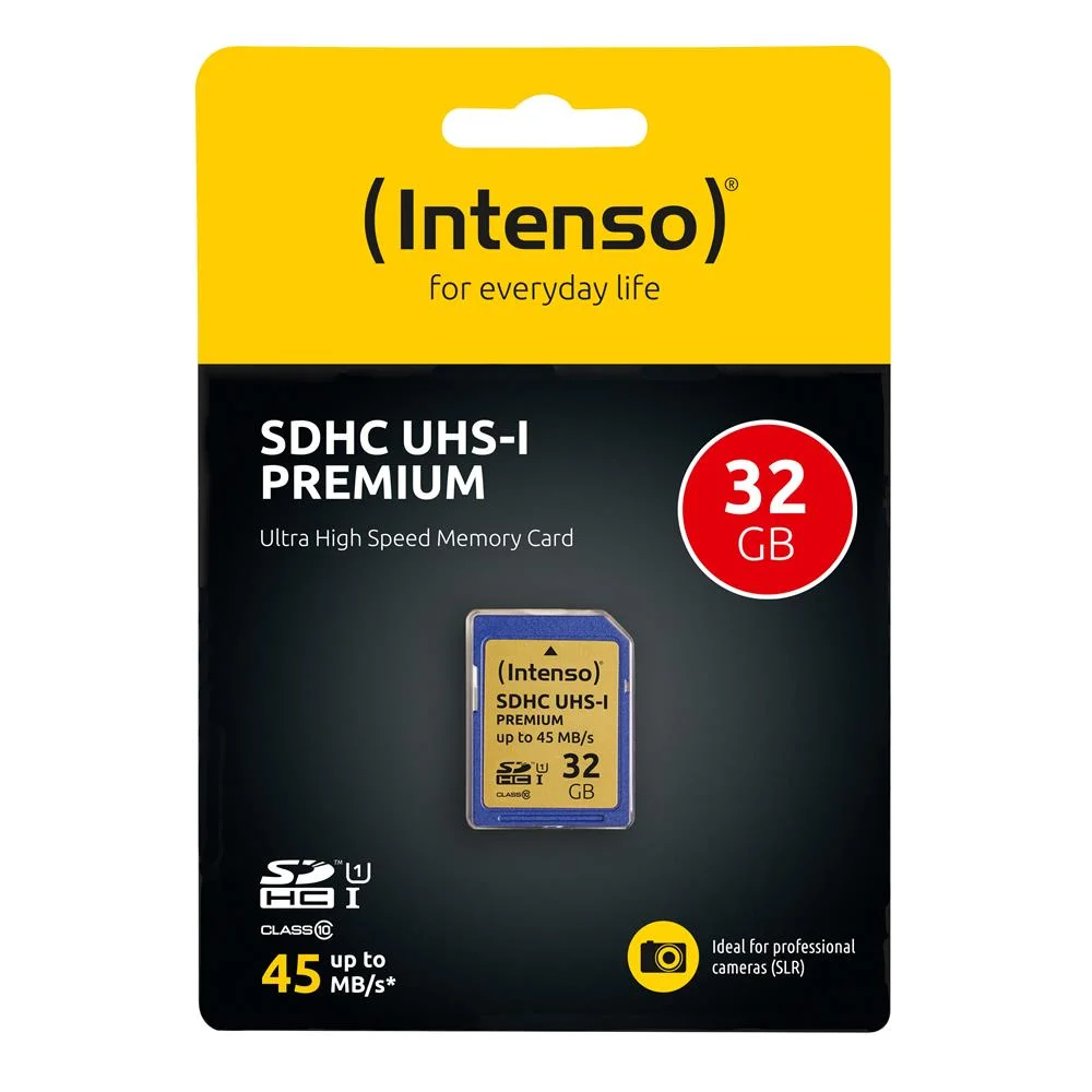 Cartão Intenso Sdhc 32gb Classe 10 Uhs-I P.
