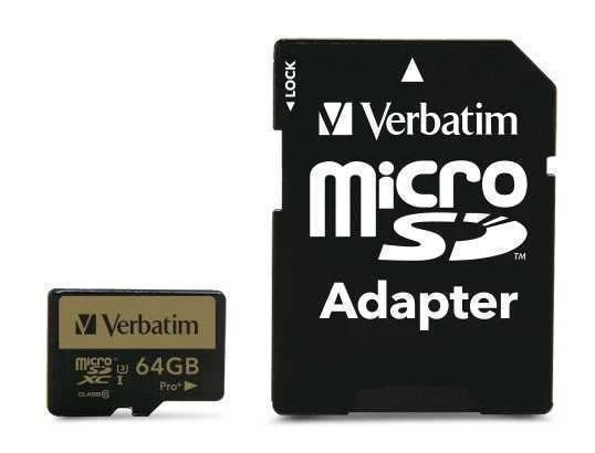 Verbatim Microsdxc Pro 64gb Classe 10 Uhs-i.