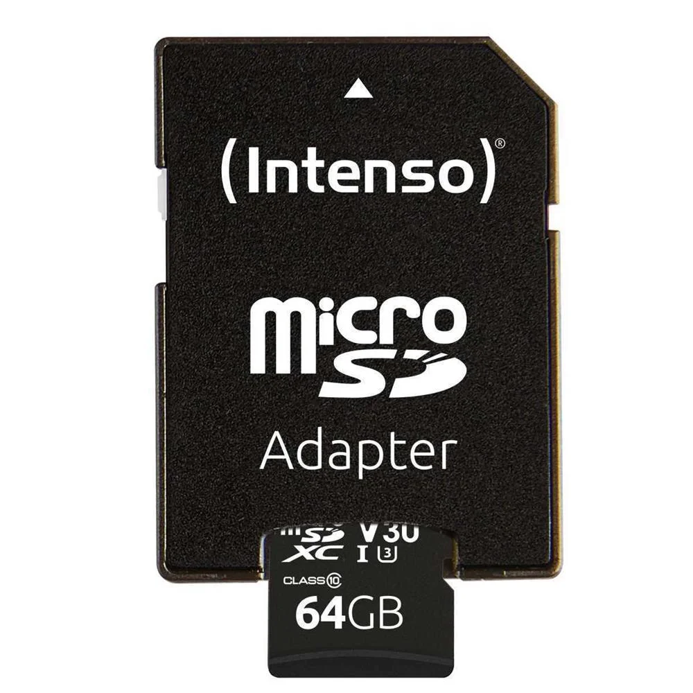 Cartão Micro Sd Intenso 3433490 64gb 