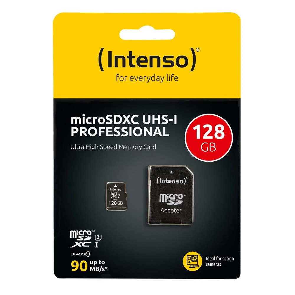 Intenso microSDXC 128GB Classe 10 UHS-I P.