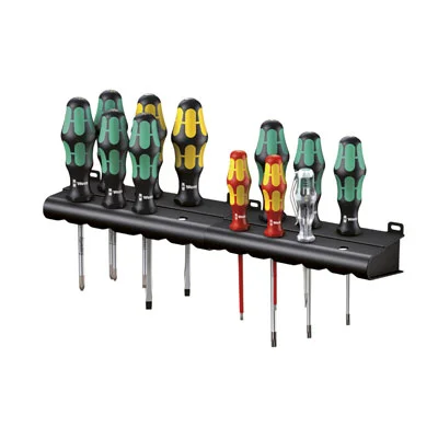 Kraftform Xxl Screwdriver Set (12 Pieces) - Wera