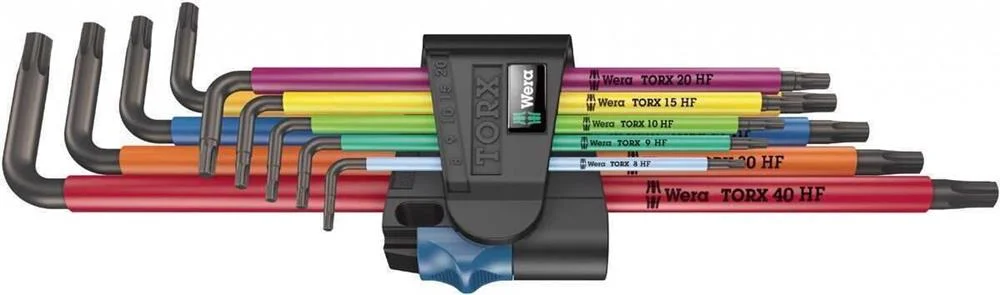Conjunto de Teclas L Wera 967/9 Tx Xl Multicor H