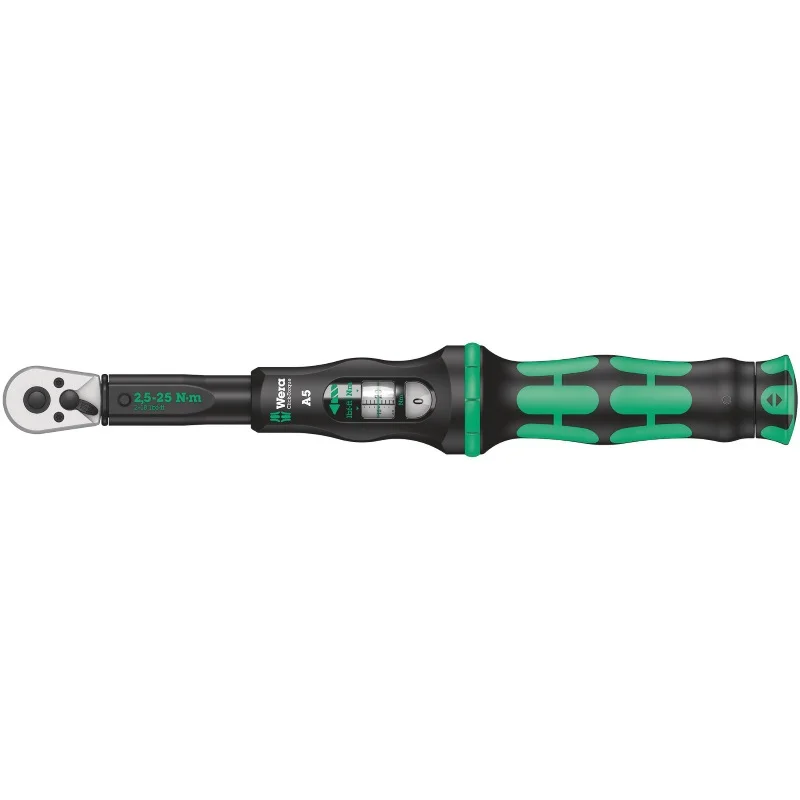 Chave de torque WERA Click-Torque A5 2,5 - 25 Nm