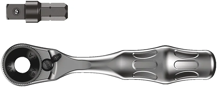 Wera 8001 a Zyklop Mini Catraca de 1 Bit