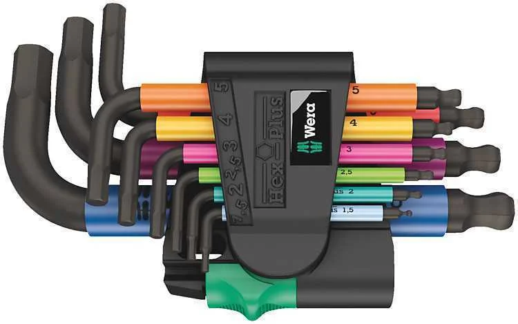 Wera 950/9 Hex-Plus Mulitcolour 2