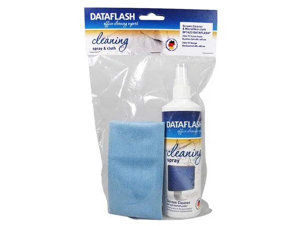 Aerosol Y Paño de Microfibra para Pantallas
