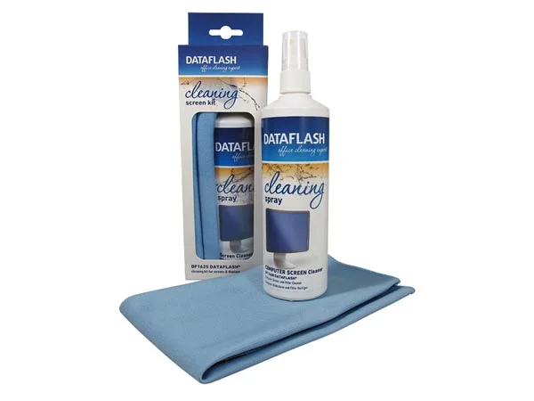 Aerosol Y Paño de Microfibra para Pantallas