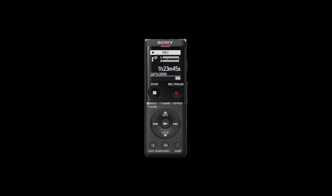 Gravador Sony Icdux570b Preto 